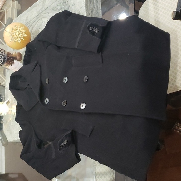 The KOOPLES WOOL & CASHMERE BLEND DOUBLE BREASTED TRENCH COAT NEW - Picture 2 of 12